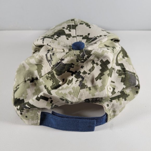 Milwaukee Brewers Hat Camo Miller Lite Patch Strapback - Picture 3 of 6